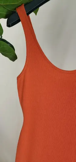 پیراهن حلقه ای نارنجی کد 396