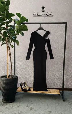 پیراهن پر دار کد 450