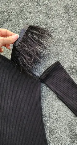 پیراهن پر دار کد 450