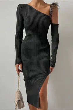 پیراهن پر دار کد 450