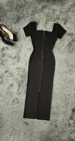 پیراهن خشتی زیپ دار کد 496