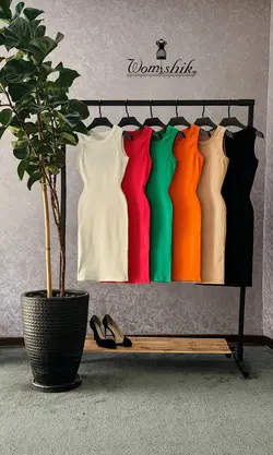 پیراهن حلقه ای رنگی کد 509