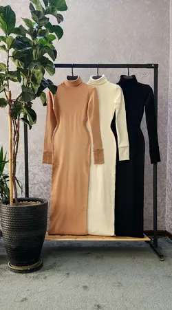 پیراهن یقه اسکی کد 524