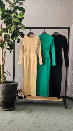 پیراهن کمربندی کد 526