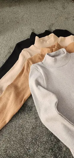 پیراهن یقه ایستاده موهر کد 547