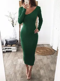 پیراهن آستین بلند یشمی کد 521