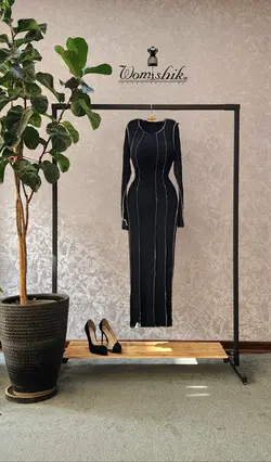 پیراهن دوخت برجسته کد 552