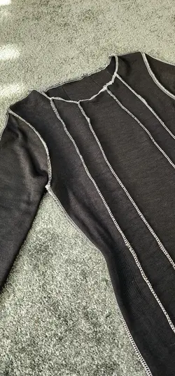 پیراهن دوخت برجسته کد 552