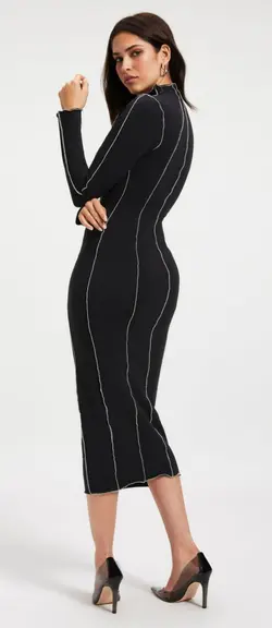 پیراهن دوخت برجسته کد 552