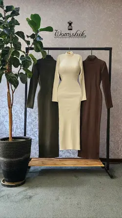 پیراهن یقه ایستاده موهر کد 560