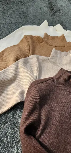 پیراهن یقه ایستاده موهر کد 560