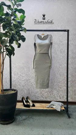 پیراهن 2ps  ملانژ کد 531