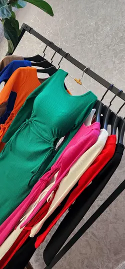 پیراهن پهلو گت آستین بلند کد 550