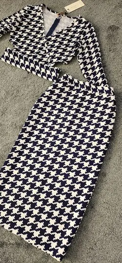 ست پیچازی سرمه ای کد 577