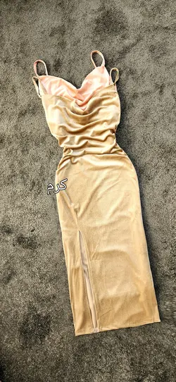 پیراهن مخمل بندی کد 603