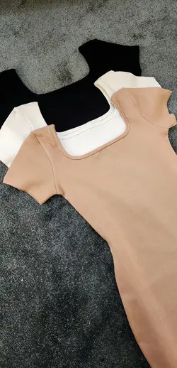 پیراهن خشتی آستین کوتاه کد 594