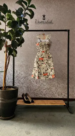 پیراهن طرح چهره کد 611