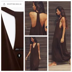 پیراهن خمره ای ZARA کد 630