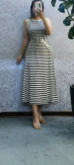 پیراهن راه راه OSTIN  کد 642