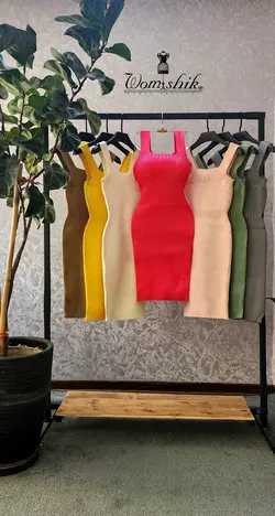 پیراهن کشبافت بهاره کد 645