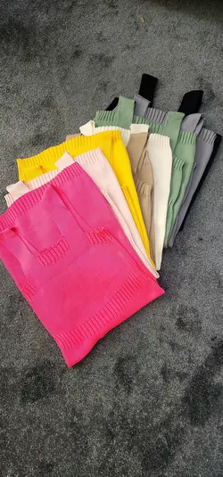 پیراهن کشبافت بهاره کد 645