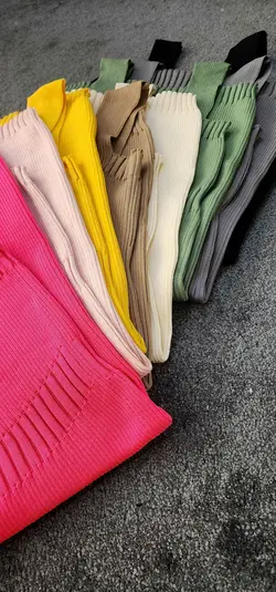 پیراهن کشبافت بهاره کد 645