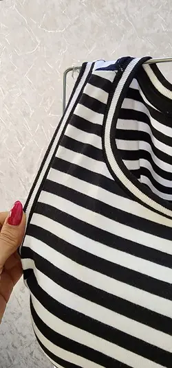 پیراهن راه راه OSTIN کد 647