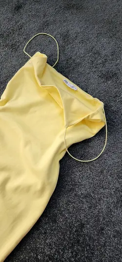 پیراهن کوتاه بند ماکارون ZARA کد 652