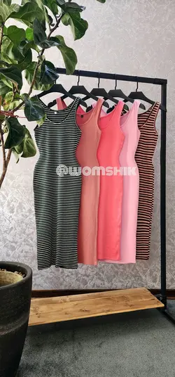 پیراهن کوتاه ساده کد 650