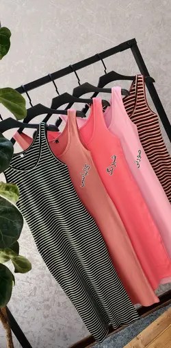 پیراهن کوتاه ساده کد 650