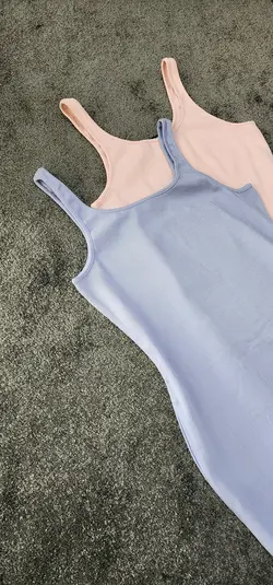 پیراهن آبی و صورتی کد 633