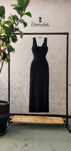 پیراهن مشکی لَخت  کد 648