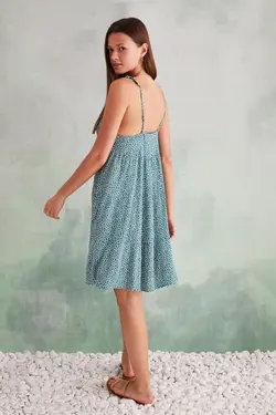 پیراهن ساحلی کوتاه کد 668