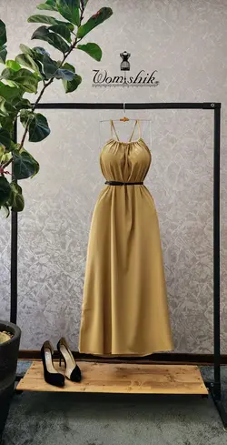 پیراهن نخودی SHEIN کد 672