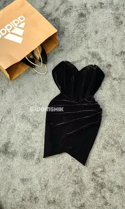 پیراهن مخمل اورجینال کد 680