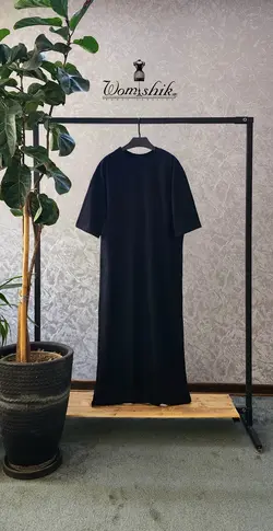 پیراهن مشکی OVERSIZE کد 688