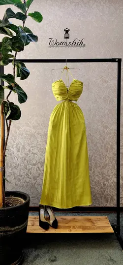 پیراهن BOOHOO SHEIN سبز کد 690