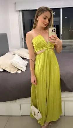 پیراهن BOOHOO SHEIN سبز کد 690