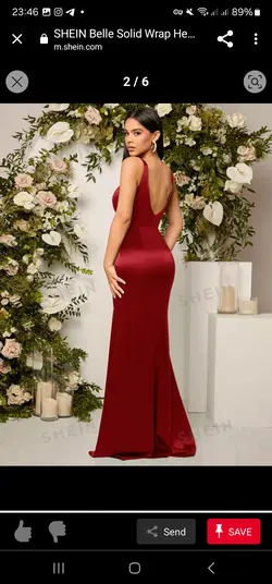 پیراهن مدل ماهی SHEIN کد 699