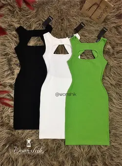 پیراهن پشت گره دار وارداتی / NASTY GAL کد 169