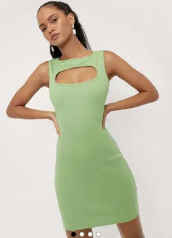 پیراهن پشت گره دار وارداتی / NASTY GAL کد 169