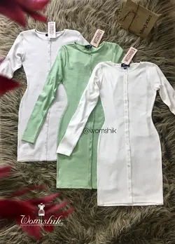 پیراهن کوتاه آستین بلند / MISSGUIDED کد 193