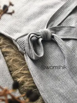 پیراهن ماکسی چاک دار طوسی / MISSGUIDED کد146