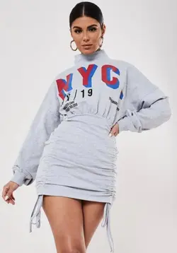 پیراهن سوئیشرتی / MISSGUIDED کد 149