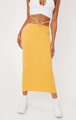 دامن بلند گره ای / NASTY GAL کد 170