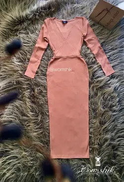 پیراهن ماکسی ضربدری / MISSGUIDED کد 137