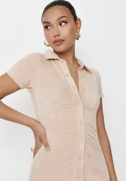 پیراهن مخملی کوتاه / MISSGUIDED کد 164
