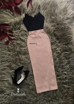 دامن کبریتی چاک بلندMISSGUIDED کد 256