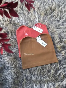 تاپ کراپ ژلاتینی / ZARA کد 200