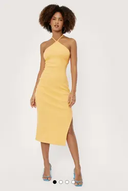 پیراهن پشت گردنی وارداتی / NASTY GAL کد 163